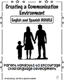 Communication Environment Parent Handouts Early Interventi