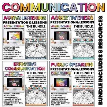 Communication Foundation | Presentations | Lessons | Activities | BUNDLE