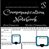 Communication Notebook to Prep for Back to School