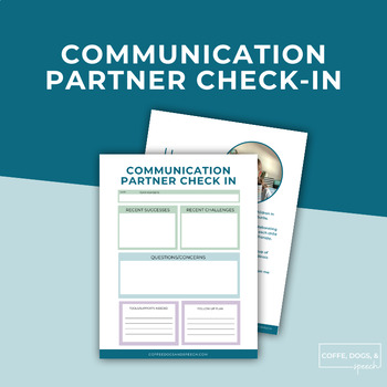 Preview of Communication Partner Check-In