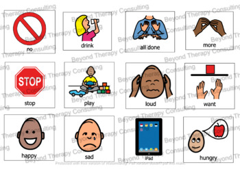 Communication Picture Icons | Use to facilitate functional communication!