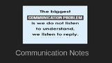 Communication Process I statements Interpersonal Relationships