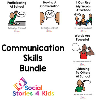 Preview of Communication Skills Bundle (French Black and White Versions)