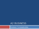 Communication Skills / Business Communication PPTs A Level