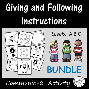 Preview of Oral Language Game  - BUNDLE -  Level A, B, C