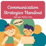 Communication Strategies Brochure