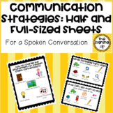 Communication Strategy Sheets for a Spoken Conversation