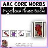 AAC Core Word Prepositions In Phrases for Speech Therapy