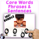 AAC Core Words Sentence Activity with Pictures for Speech 