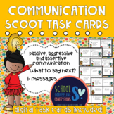 Communication Task Cards {Digital Assessment Included}