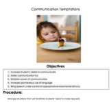 Communication Temptations parent/staff training handout-SP