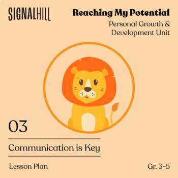 Preview of Communication is Key | Growth & Development Lesson Plan