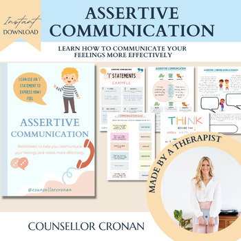 being assertive worksheet teaching resources teachers pay teachers