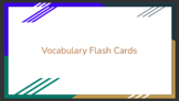 Communications Flash Cards