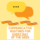 Communicative Warmup Routines for Spanish Class