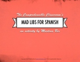 Communicative activity: Mad libs for Spanish