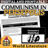 Communism in Persepolis by Marjane Satrapi Lesson, Workshe