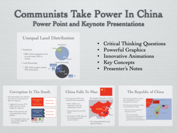 Preview of Communists Take Power In China History Presentation