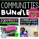 Communities 1st Grade 2nd Grade Bundle ~ All About and 3 T