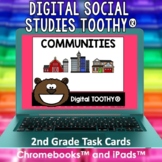 Communities Digital Social Studies Toothy® Task Cards | Di