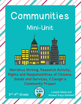 Preview of Communities Mini-Unit