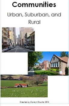 Preview of Communities: Urban, Suburban, Rural