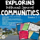 Communities, Urban, Suburban, Rural, Social Studies Communities