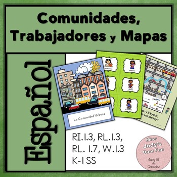 Preview of Communities, Workers and Maps: An Integrated Unit in Spanish