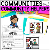 Communities and Community Helpers Reading Comprehension Pa