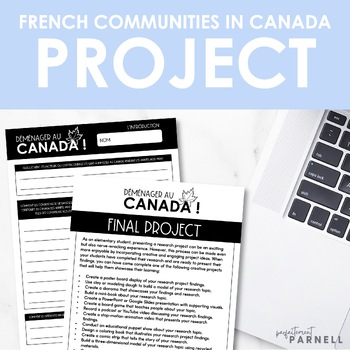 Preview of Communities in Canada Project | Grade 6 Ontario Social Studies