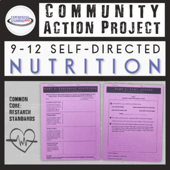 Preview of Community Action Project: High School Nutrition