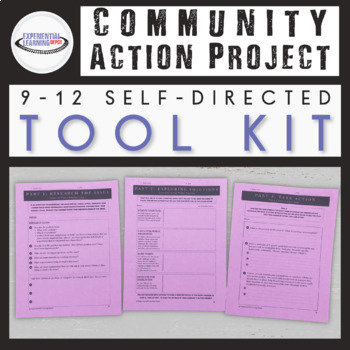 Preview of Community Action Projects Tool Kit {Printable, Digital, & Editable}