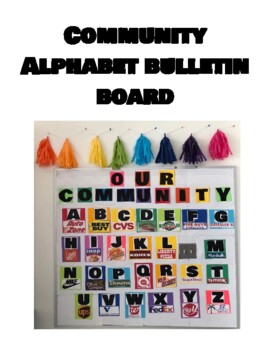Preview of Community Alphabet Bulletin Board