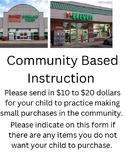 Community Based Instruction Note Home
