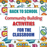 Community Building Activities For The Classroom