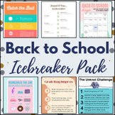 Community Building Activities & Icebreaker Pack for High S