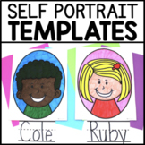 Community Building Activity  - Self Portrait Templates 