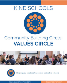 Preview of Community Building Circle Script - Values Circle