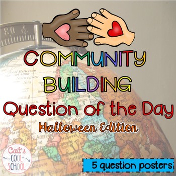 Community Building Question of the Day Halloween Edition {FREEBIE}