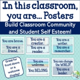 Community Building Mini Posters: In This Classroom {Gorgeo