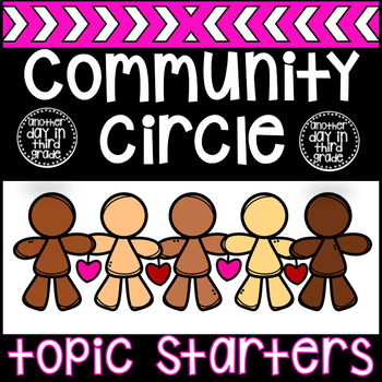Preview of Community Circle Topic Starters Set