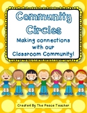 Community Circles, Classroom Connection, Connection Circles