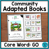 Core Word Adaptive Book for Special Education and Speech T