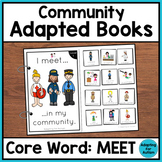 Core Word Adaptive Book for Special Education and Speech T