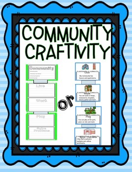 Preview of Community Craftivity