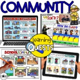 Community Digital Unit: Community Helpers, Citizenship, Pl