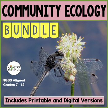 Preview of Community Ecology Unit - Habitats and Communities, Ecological Relationships