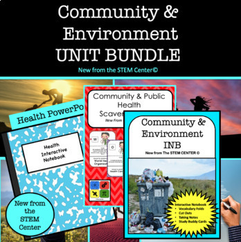 Preview of Community & Environmental Health Unit Bundle
