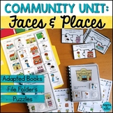 Community Helpers and Places Unit - Special Education and 