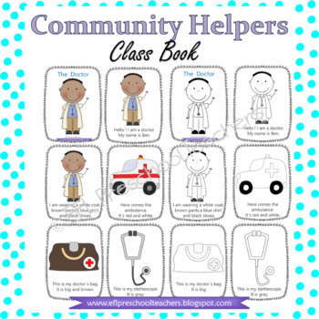 community helpers kindergarten lesson plans